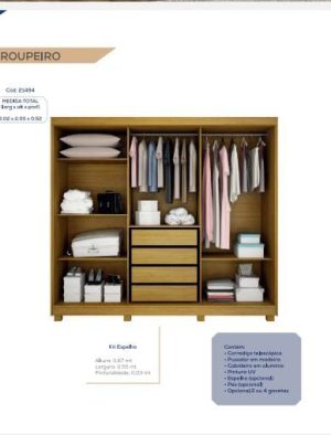 Guarda roupa Florença