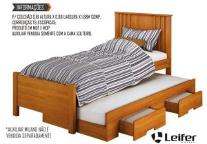 Cama auxiliar Milano