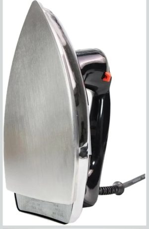 Ferro BLACK+DECKER passa Roupa a Seco, Metálico Preto