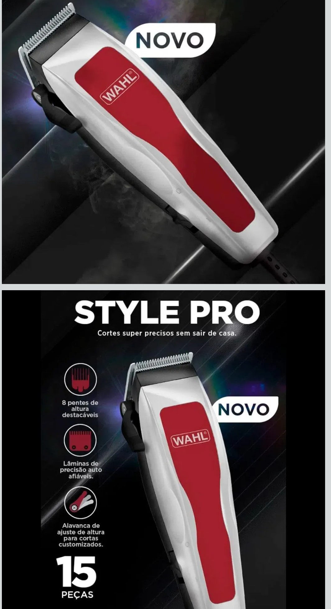 Máquina de Corte Wahl Style Pro 127V