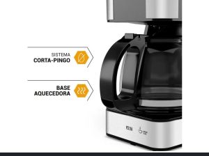 Cafeteira Philco PCF20A 720ml 20 Cafezinhos 650W 127V
